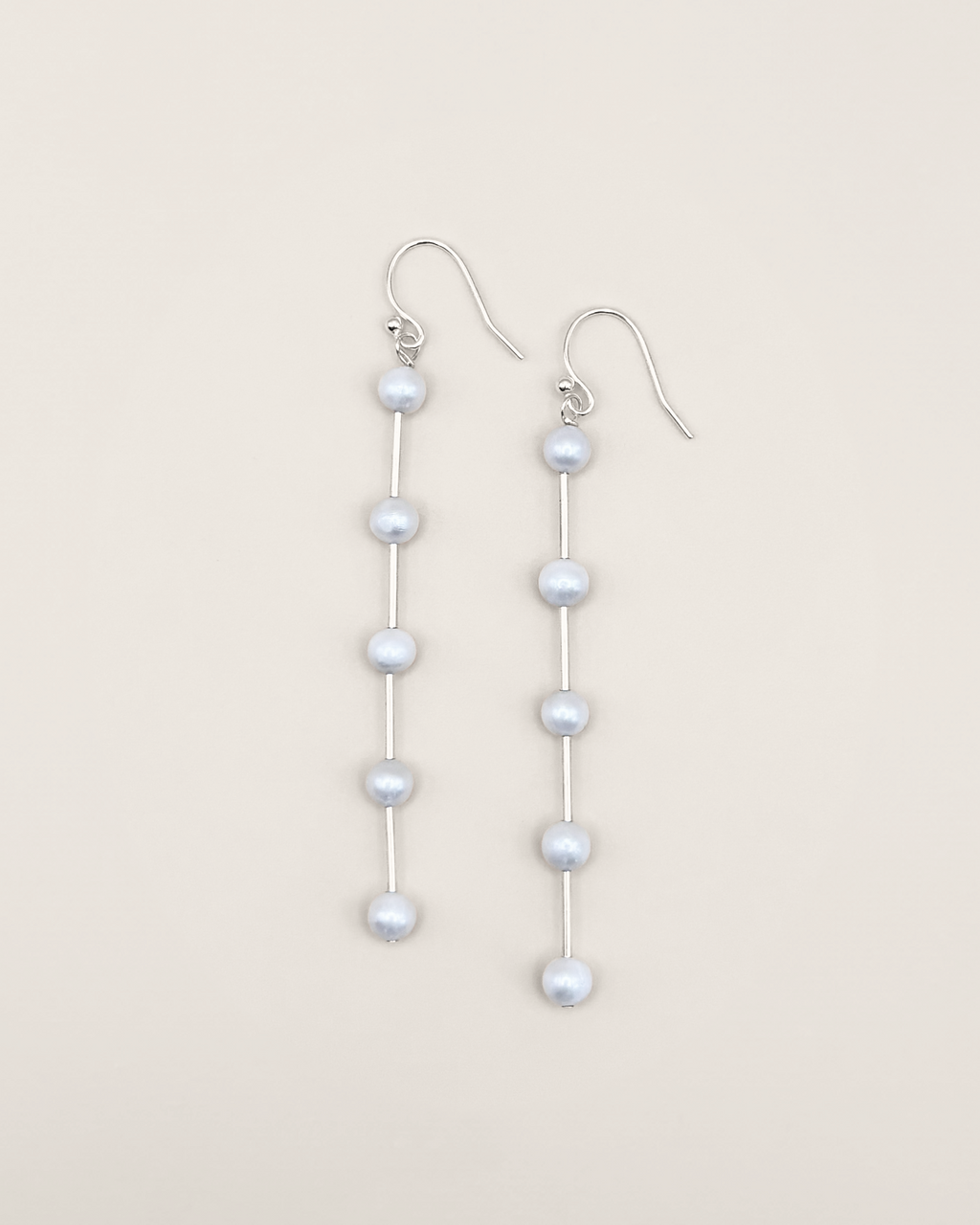Candy Button Drops in Ivory Pearl