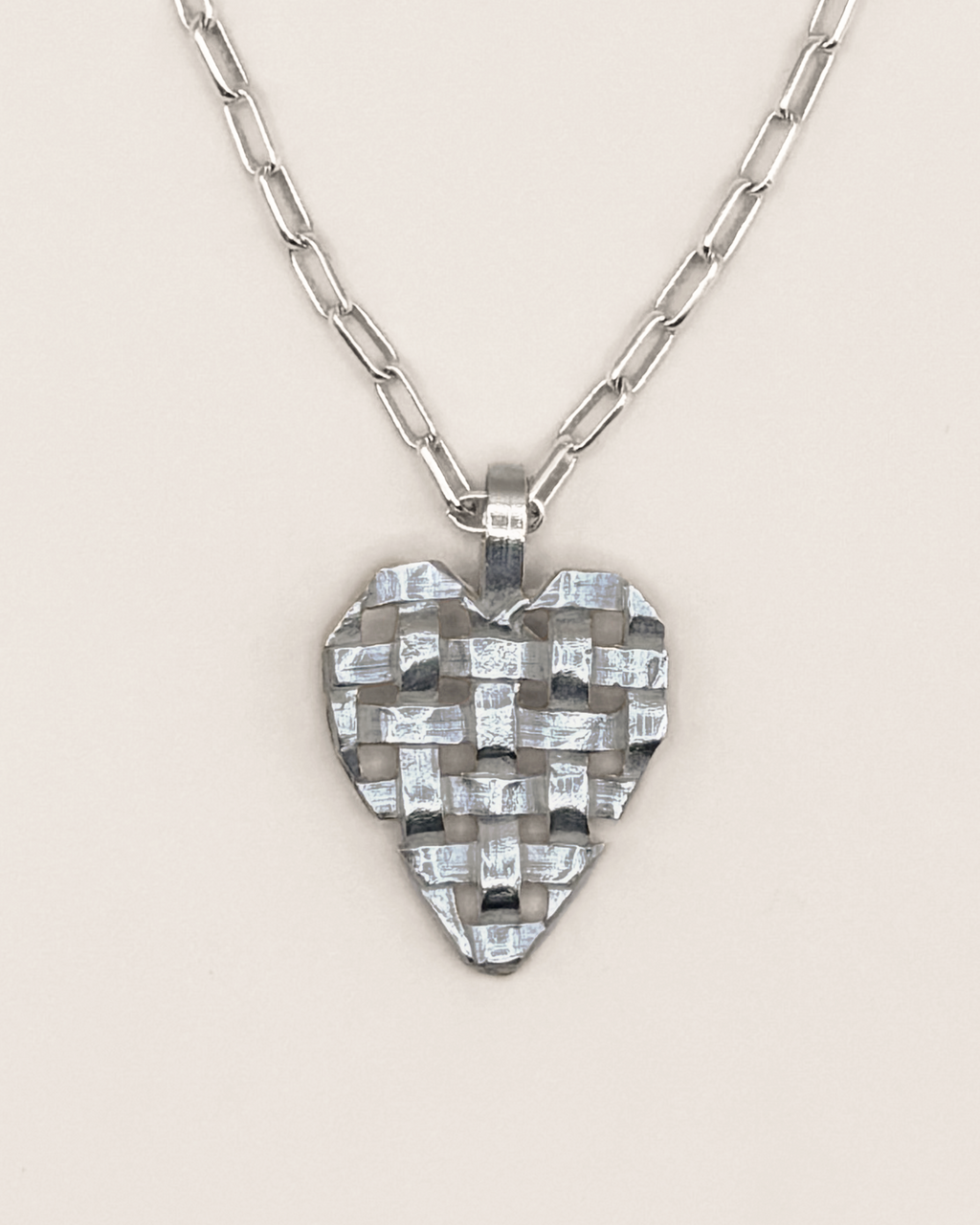 Jumbo Cross My Heart Pendant