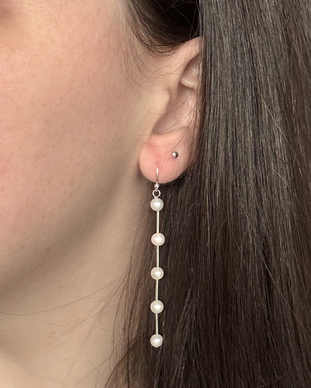 Candy Button Drops in Ivory Pearl