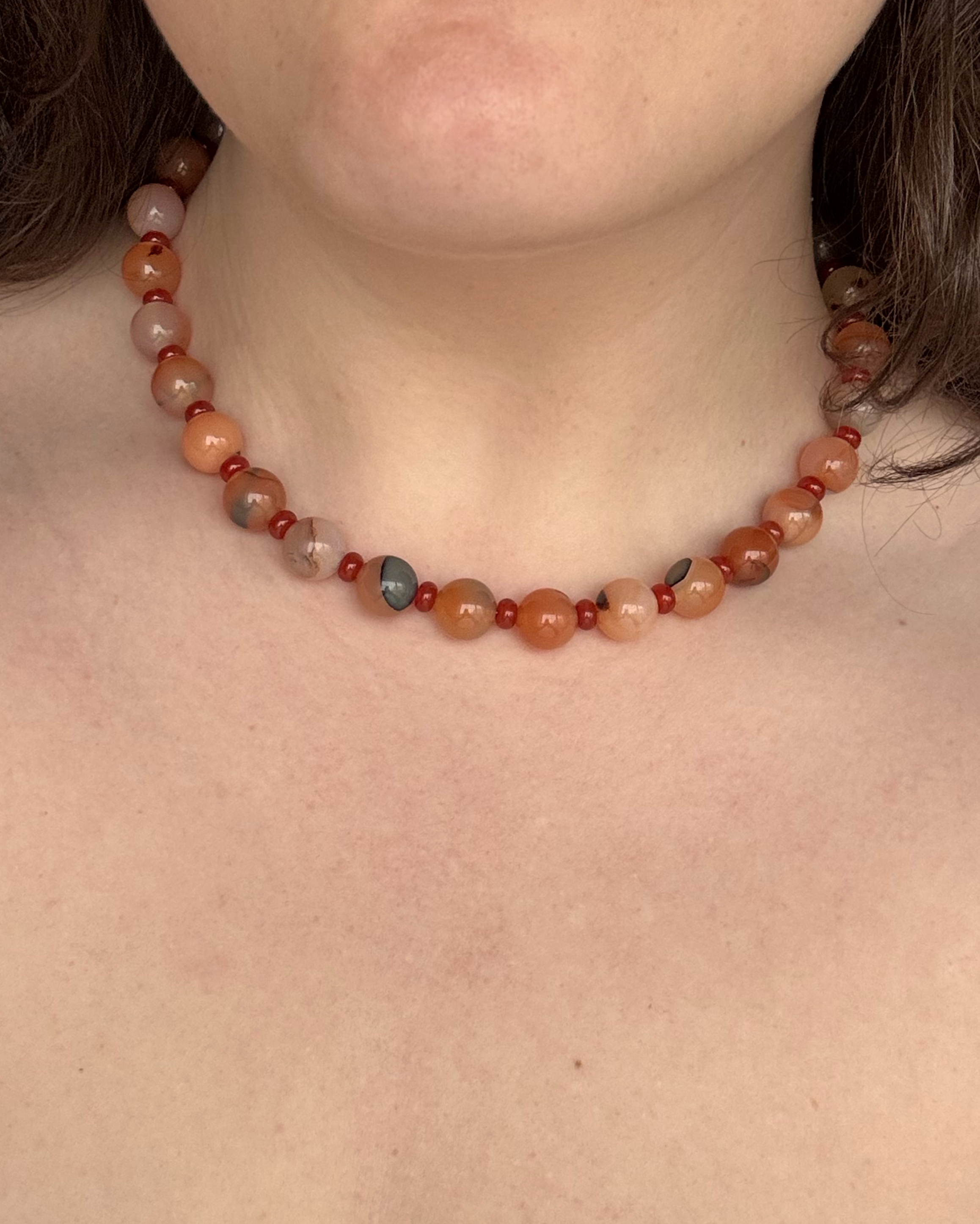 Jumbo Rock Necklace in Montana